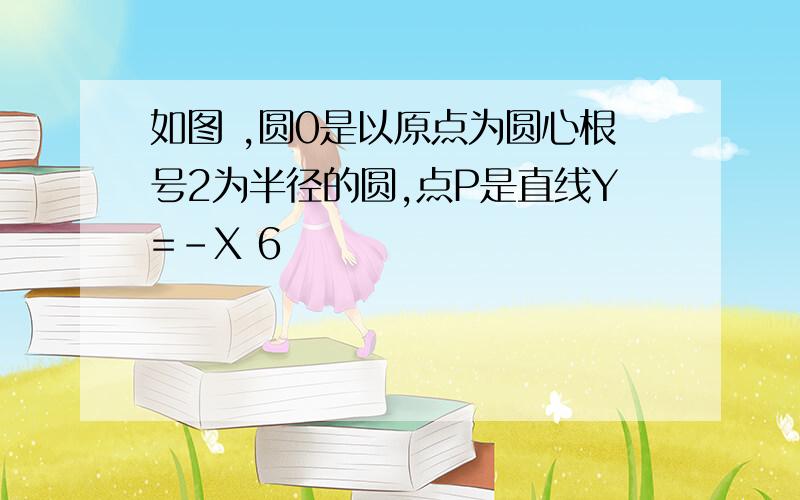 如图 ,圆0是以原点为圆心根号2为半径的圆,点P是直线Y=-X 6