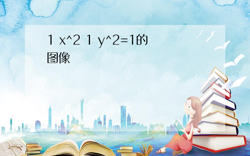 1 x^2 1 y^2=1的图像