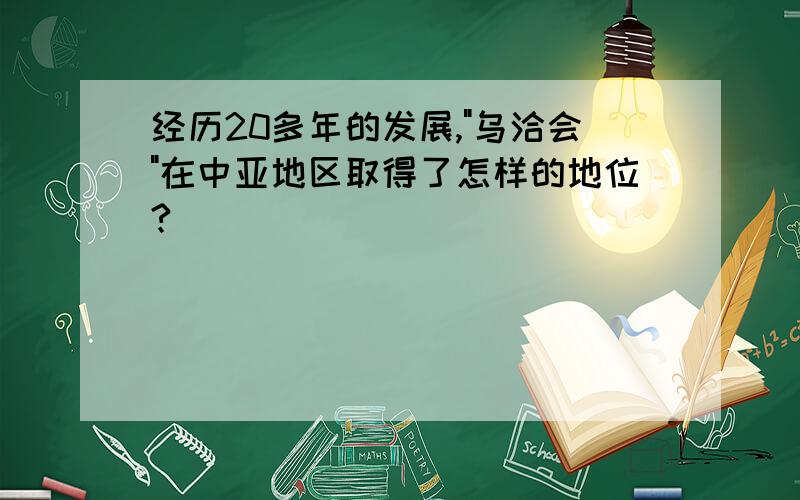 经历20多年的发展,"乌洽会"在中亚地区取得了怎样的地位?