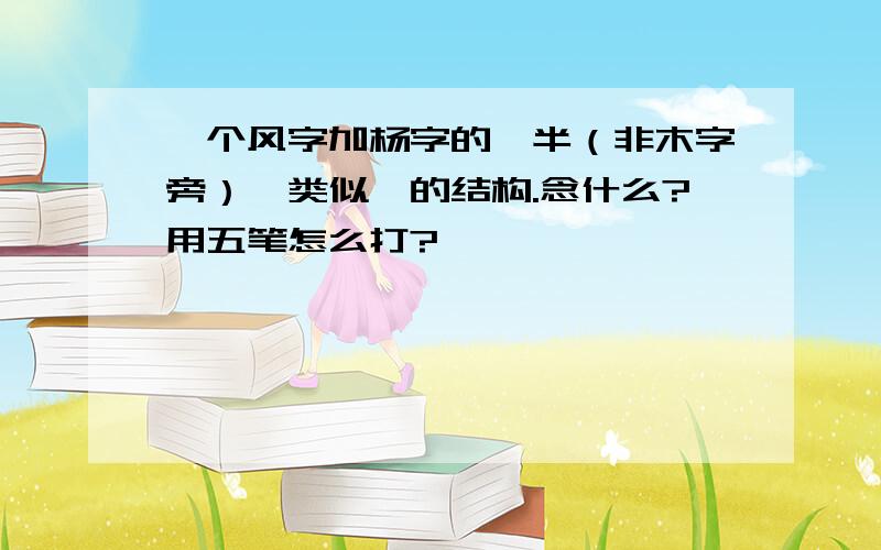 一个风字加杨字的一半（非木字旁）,类似飓的结构.念什么?用五笔怎么打?