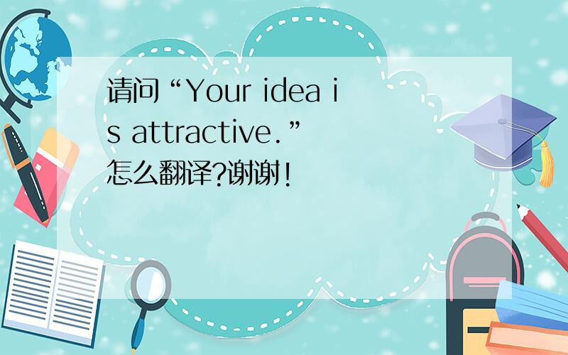 请问“Your idea is attractive.”怎么翻译?谢谢!