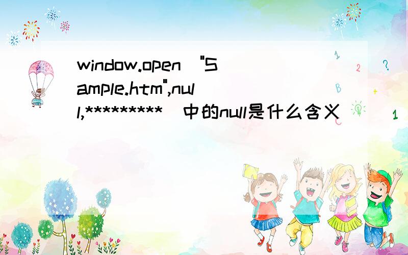 window.open(