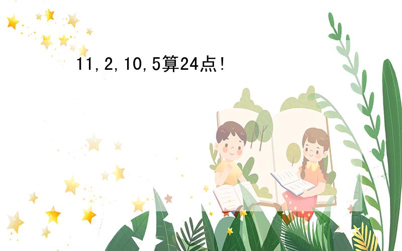 11,2,10,5算24点!