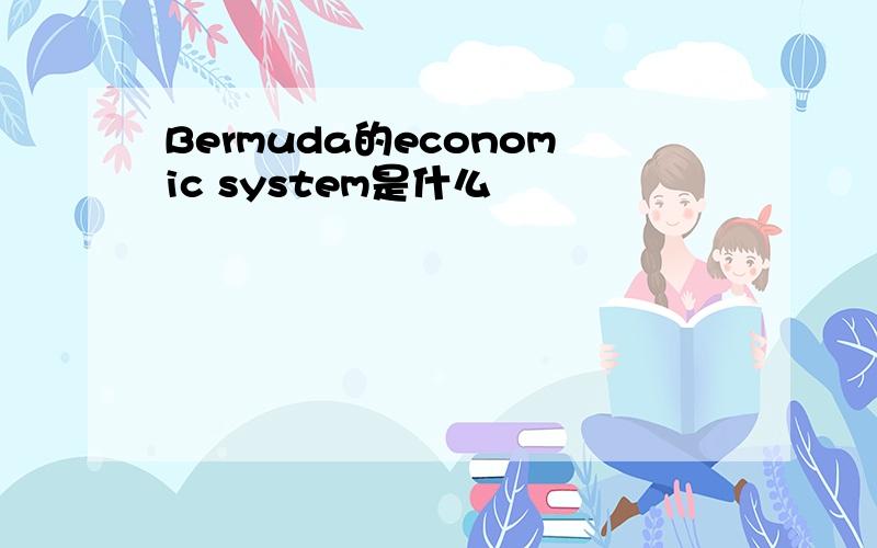 Bermuda的economic system是什么