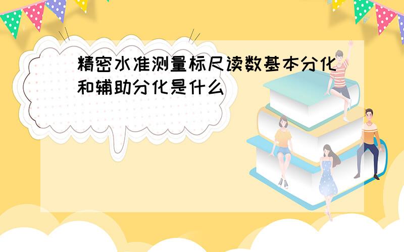 精密水准测量标尺读数基本分化和辅助分化是什么