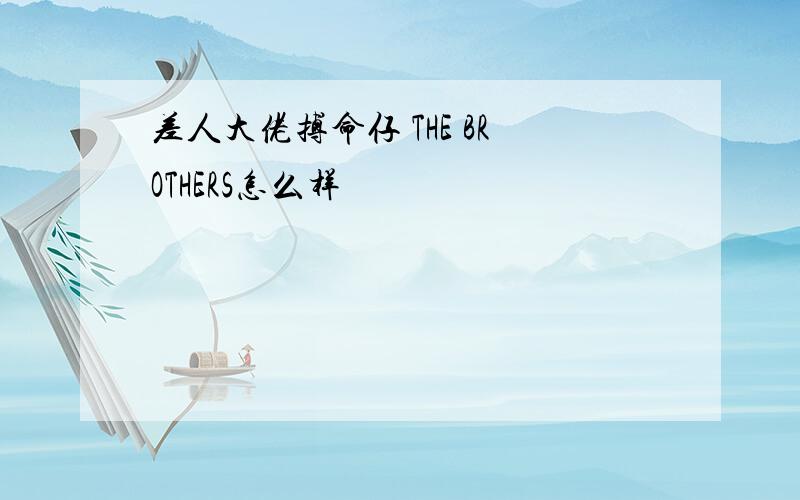 差人大佬搏命仔 THE BROTHERS怎么样