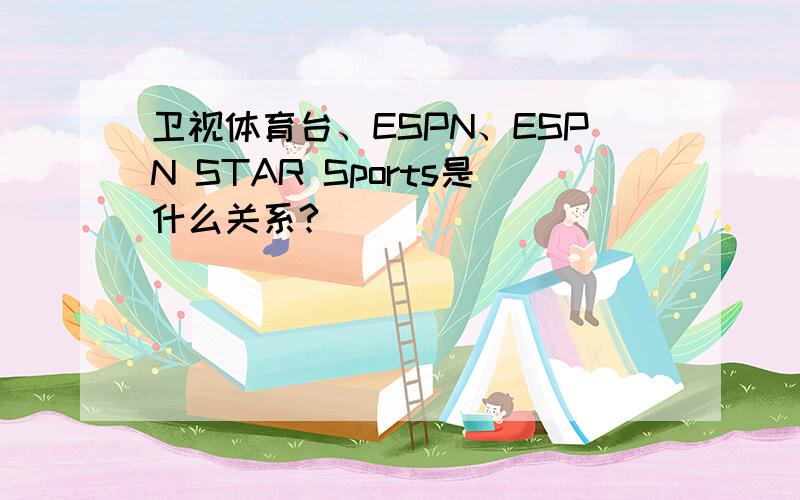 卫视体育台、ESPN、ESPN STAR Sports是什么关系?