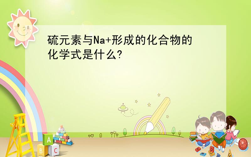 硫元素与Na+形成的化合物的化学式是什么?