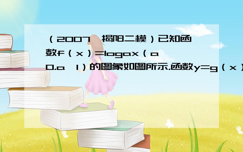 （2007•揭阳二模）已知函数f（x）=logax（a＞0，a≠1）的图象如图所示，函数y=g（x）的图象与y=f（x）