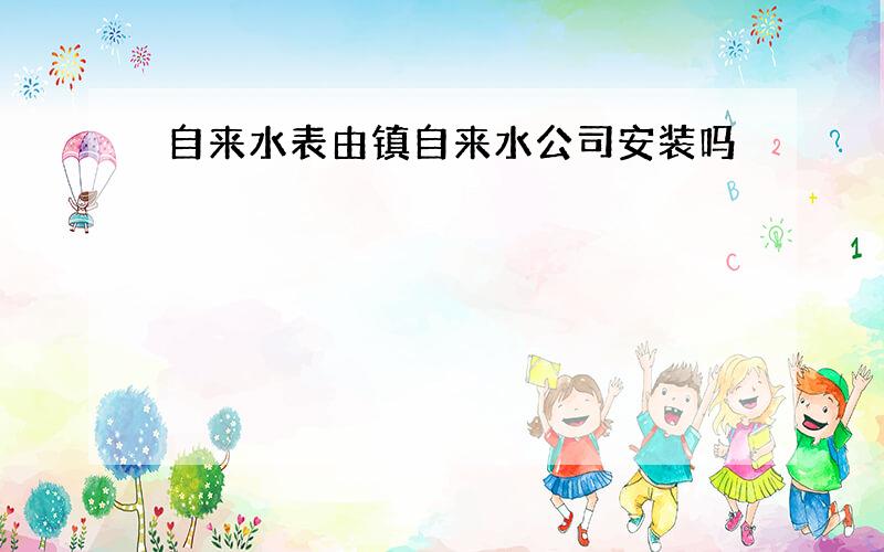 自来水表由镇自来水公司安装吗