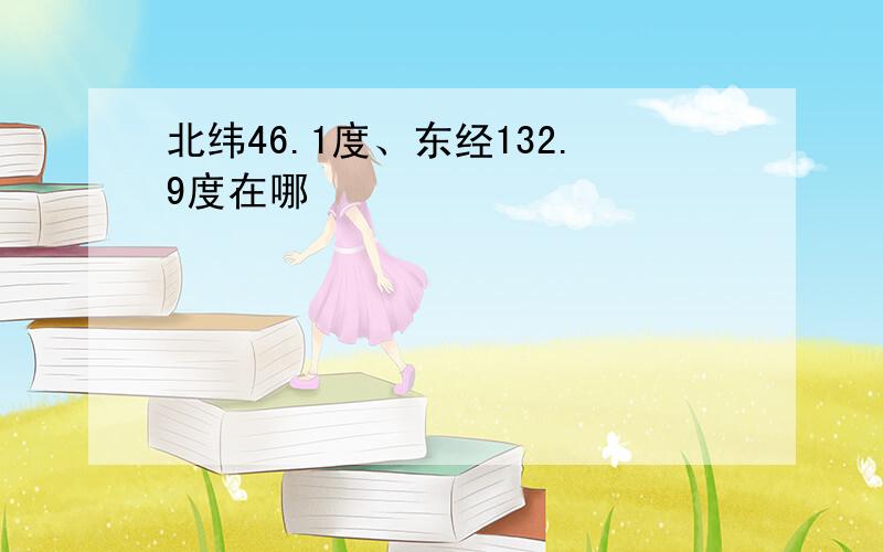 北纬46.1度、东经132.9度在哪