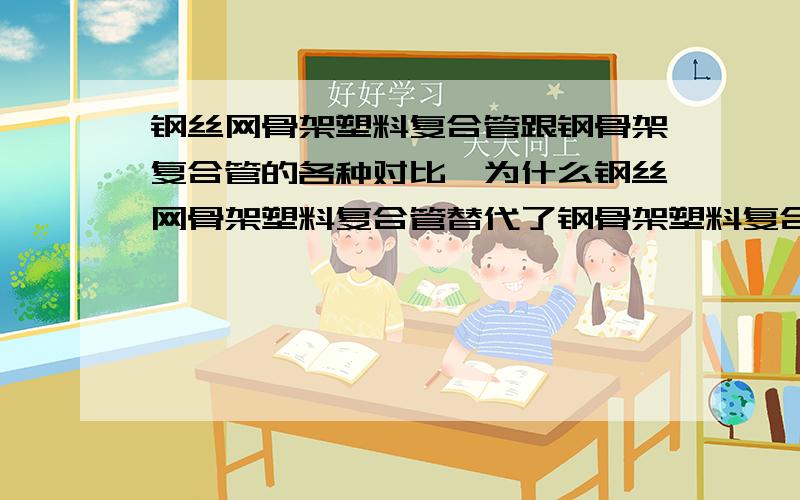 钢丝网骨架塑料复合管跟钢骨架复合管的各种对比,为什么钢丝网骨架塑料复合管替代了钢骨架塑料复合管