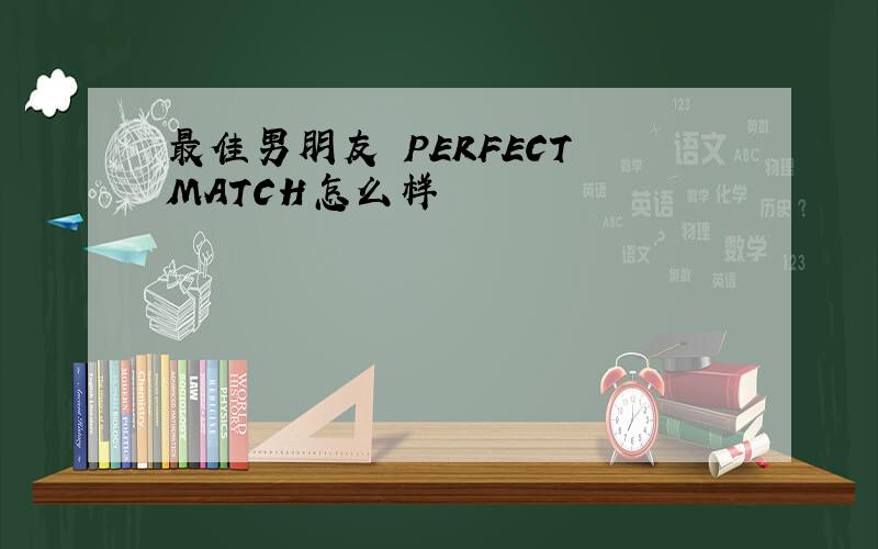 最佳男朋友 PERFECT MATCH怎么样