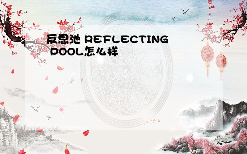 反思池 REFLECTING POOL怎么样