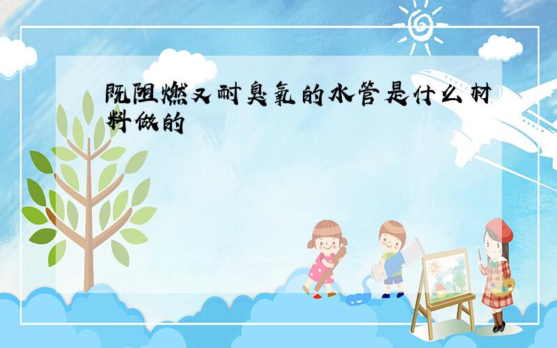 既阻燃又耐臭氧的水管是什么材料做的