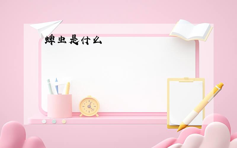 蜱虫是什么