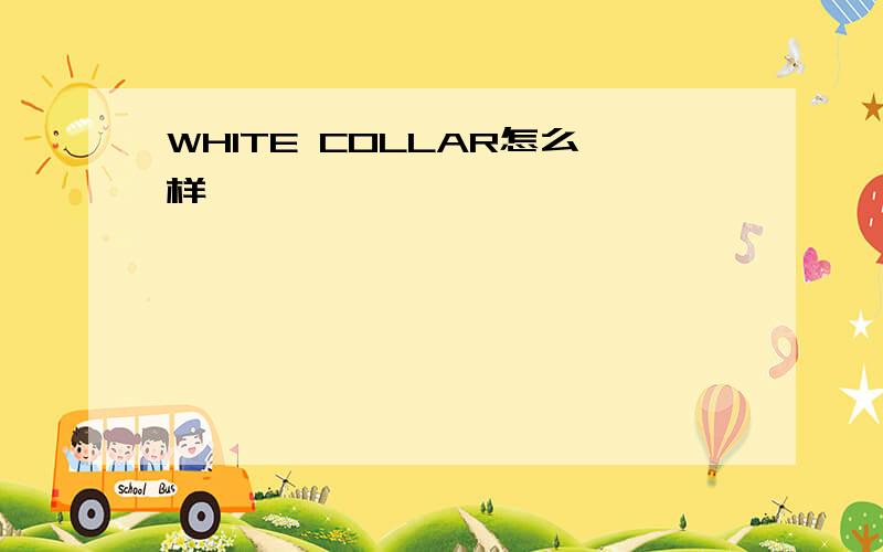 WHITE COLLAR怎么样