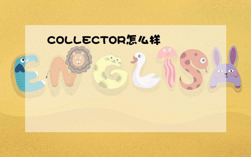 COLLECTOR怎么样