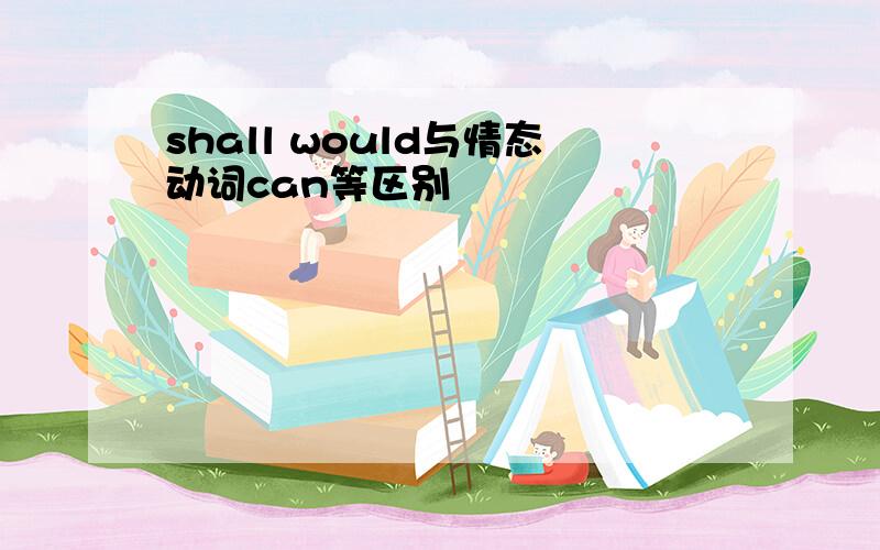 shall would与情态动词can等区别