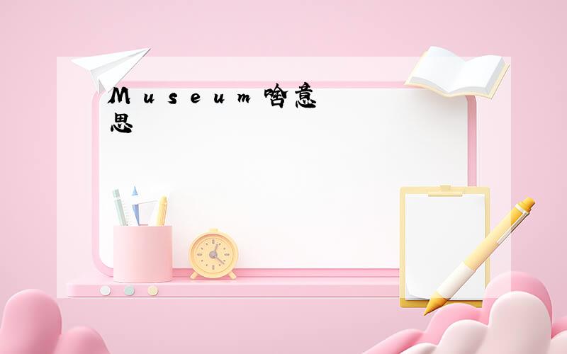 M u s e u m 啥意思