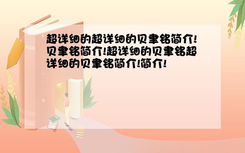 超详细的超详细的贝聿铭简介!贝聿铭简介!超详细的贝聿铭超详细的贝聿铭简介!简介!