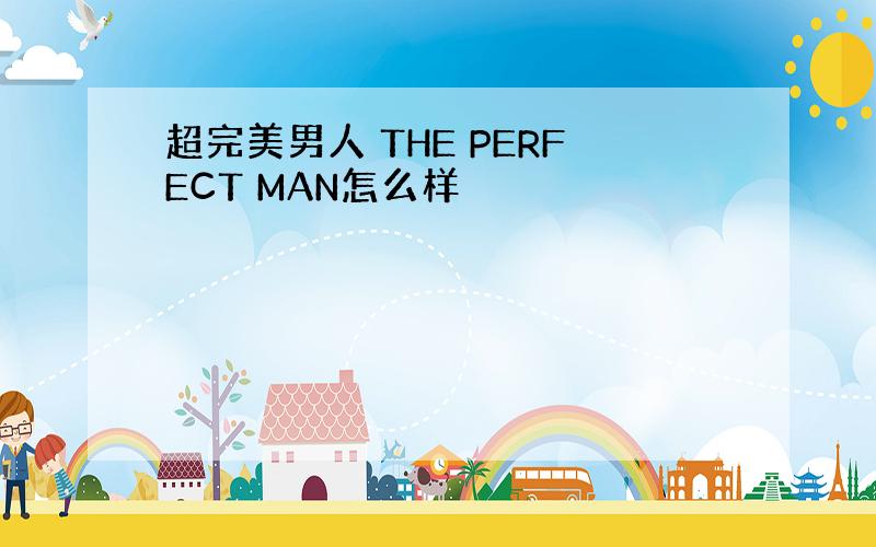 超完美男人 THE PERFECT MAN怎么样