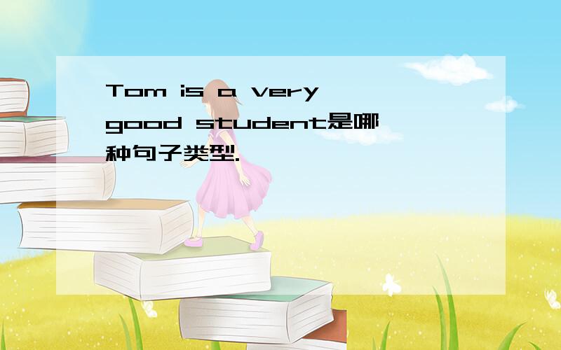 Tom is a very good student是哪种句子类型.