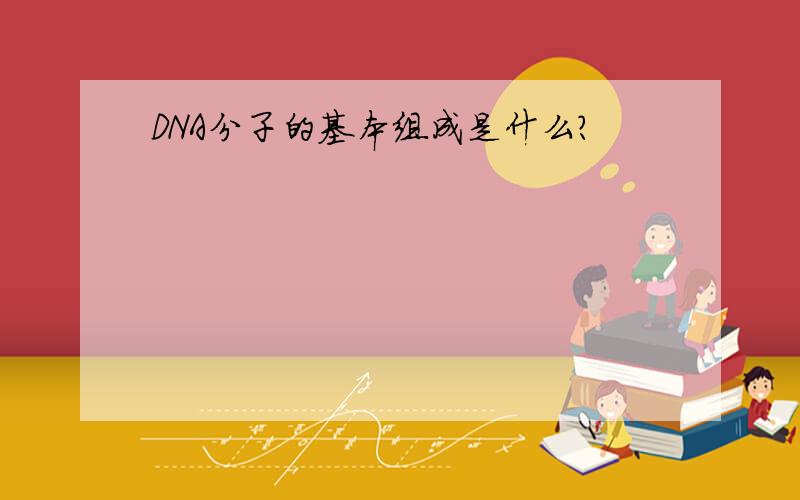 DNA分子的基本组成是什么?