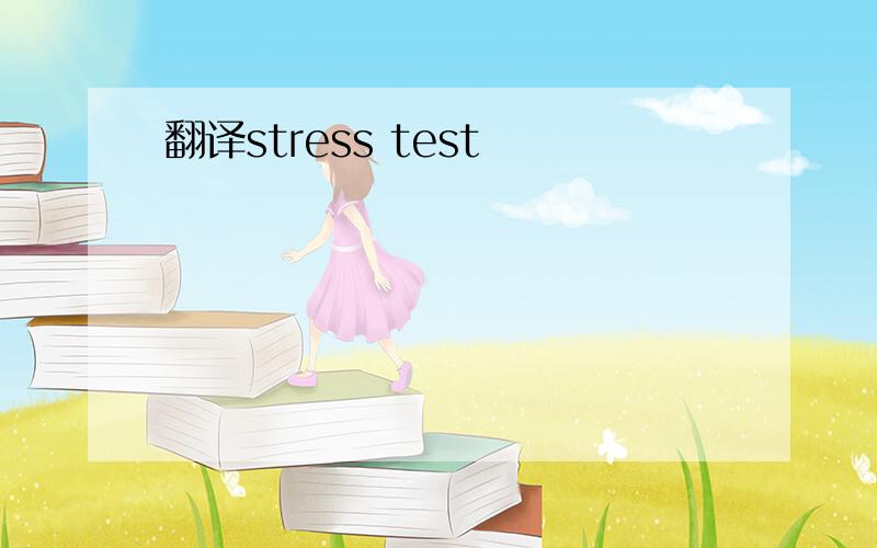 翻译stress test