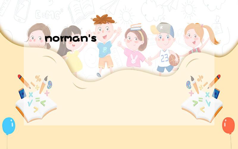 norman's