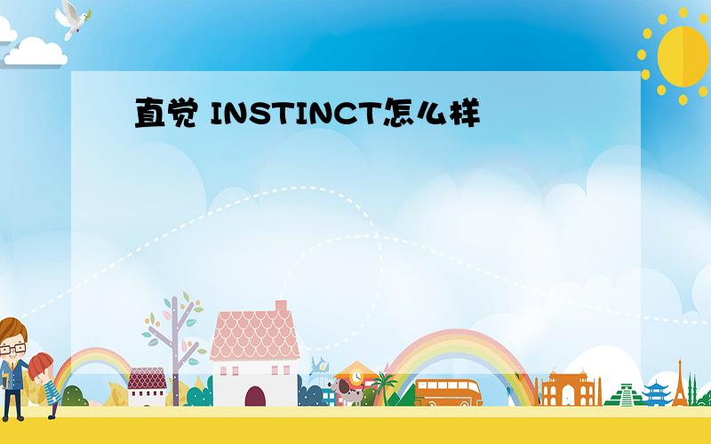 直觉 INSTINCT怎么样