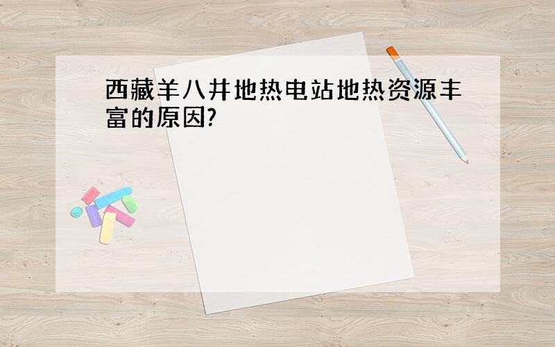 西藏羊八井地热电站地热资源丰富的原因?