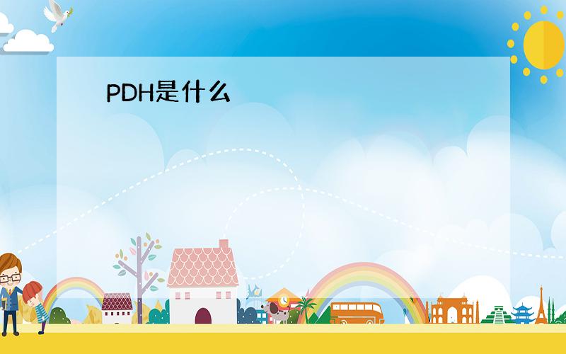 PDH是什么